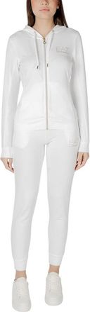 Emporio Armani Elegant Cream Trainingspak voor Vrouwen - Dames - Trainingspakken - Wit - W34 - Fitness