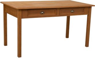 Wanderlust Deco Wanderlust Deco - Mesa de comedor con 2 cajones marron 150x80x78