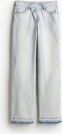 H&M Straight Regular Jeans - Blue