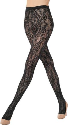 Wolford Infinite Rose Net Tights