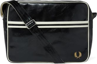 Fred Perry Hombre, Bolsos, Negro, Talla: ONE Size