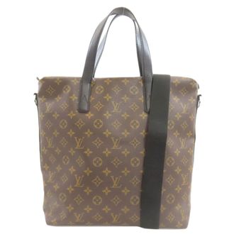 Louis Vuitton Brown Monogram Monogram Canvas Tote Bag (Pre-Owned)