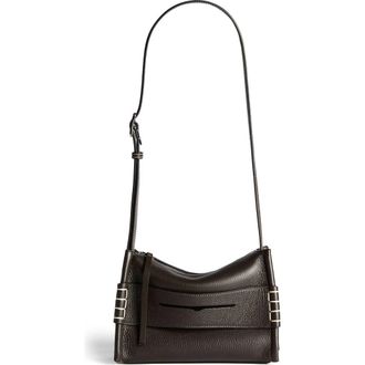 J.W.Anderson Small Loafer Leather Messenger Bag in Chocolate Brown at Nordstrom