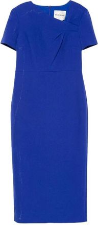 Roland Mouret 058Ma-Lcp Dress - - Dresses - Donna - Blu - L