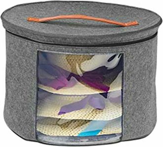 OEM Caja Para Guardar Sombreros Con Tapa, Bolsa Grande Redonda Para Guardar Sombreros Para Mujer