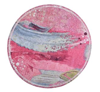 Gino Falcone Alfombra de sal&oacute;n de tejido plano - poli&eacute;ster/algod&oacute;n