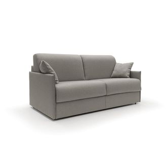 Divani.Store Sof&aacute; cama convertible en tela impermeable 149 cm taupe