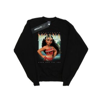 Disney Heren Moana Montage Sweatshirt (Zwart)