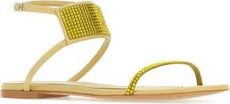 Stella McCartney Recycled Polyester Strap Sandal - Yellow