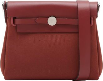 Herm&egrave;s Pre-owned Hermes Military Toile and Vache Hunter Herbag Zip 20 Ladies GKC322TXU2VAUW2S