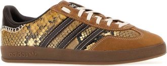 adidas Unisex Printed Leather Adidas X Wales Bonner Gazzelle Sneakers Dust Rust-Wonder White-Collegiate Burgundy Rust/wonder White/collegiate
