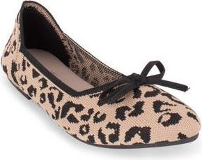 Elie Tahari Tortuga Ballet Flat in Cheetah at Nordstrom Rack, Size 6.5