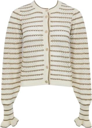 Twinset Cardigan - Dames - Vesten - Veelkleurig - S - Truien & Vesten