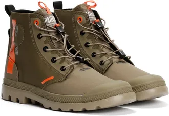 Palladium Unisex Pampa Lite Journey Olive Night Boots - Green - Size UK 4