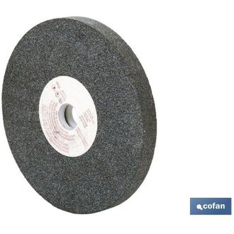 cofan Muela Abras. Hierro 250x30x25 Gr.80, Muelas Abrasivas Color Gris (acero De Construcci&oacute;n, Aceros Aleados, Fundici&oacute;n Gris, Etc) Para Trabajos De Desbast