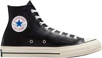 Converse Chuck 70 Leather - Heren - Sneakers - Zwart - 37 1/2 EU - Katoen - Schoenen
