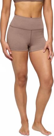 Prana Womens Heavana Short In Carob Heather
