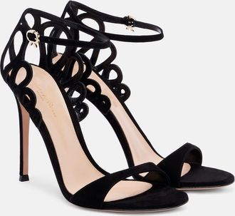 Gianvito Rossi Sandali 105 in suede
