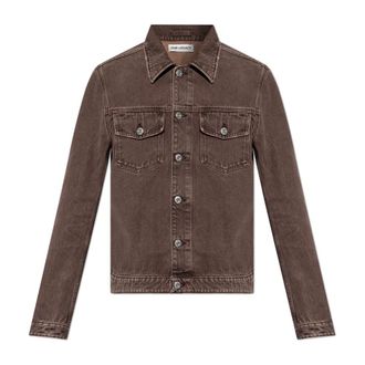 Our Legacy Origin Jacket - Heren - Spijkerjassen - Bruin - XL - Katoen - Jassen