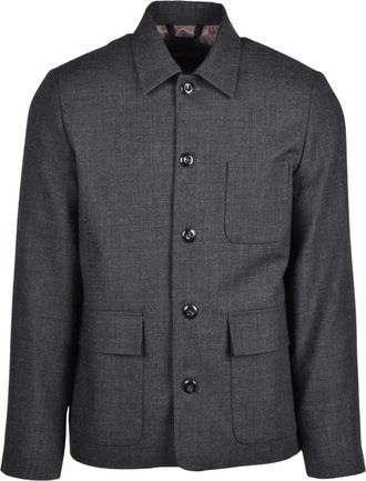 Officina36 Hombre, Chaquetas, Gris, Talla: M