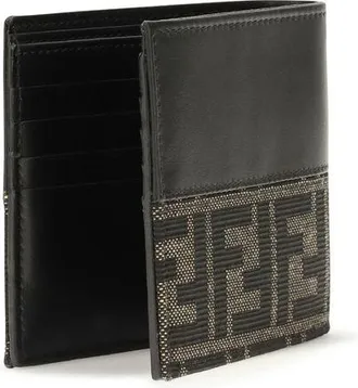 Fendi Mens Brown Calf Leather Bos Taurus Wallet