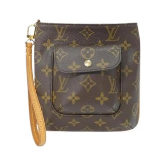Louis Vuitton Pre-owned Clutches, female, Brown, Size: ONE SIZE Pre-owned Canvas Clutch