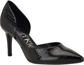 Calvin Klein Gloria dOrsay Pump in Black 008 at Nordstrom Rack, Size 9.5