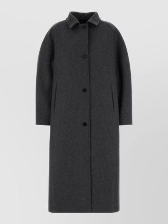 Jil Sander wool blend fitted jacket