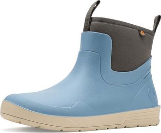 Bogs Rockaway Seamless Chelsea Womens Rain Boots Sky Blue : 11 M, Rubber