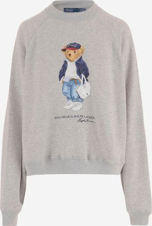 Polo Ralph Lauren Bear Polo-Sweatshirt aus Baumwollmischung