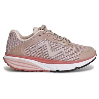 Mbt Colorado X Synthetic Leather Womens Running Trainers - Rose Dust - Size:UK 3.5