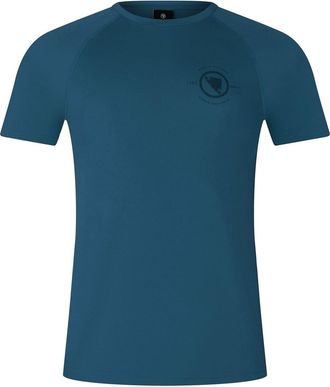 Endura Heren Loop Relaxed Fit Raglan T-shirt (Blauw)