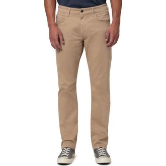 Mavi Jake Slim Fit Twill Pants in Cashew Twill at Nordstrom Rack, Size 38 X 32