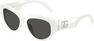 Dolce & Gabbana DG4514 331287 Womens Sunglasses White Size 55
