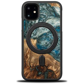 OEM Funda Bewood Unique Para Iphone 11 - Planetas - Tierra Con Magsafe