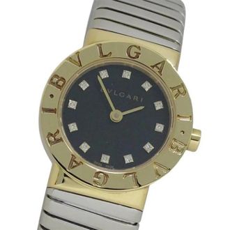 Bulgari Pre-owned Vintage Polshorloge - Dames - Vintage Horloges - Zwart - ONE Size - Vintage