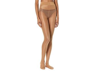Wolford Satin Touch 20 Womens Tights Hose Caramel : XS (411-53 - 99-143 lbs), Cotton/Nylon/Satin