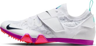 Nike Mens Pole Vault Elite Track & Field Jumping Spikes in White | FZ9649-101