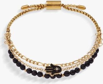 Alex and Ani Hamsa Stranded Bracelet Set in Gold at Nordstrom, Size Small