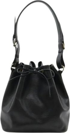 Louis Vuitton Pre-owned Bucket Bags, female, Black, Size: ONE SIZE Pre-owned Epi Shoulder Bag