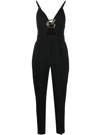 Elie Saab Jumpsuit met uitgesneden detail - Zwart