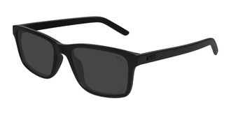 Puma PU0493S Polarized 002 Mens Sunglasses Black Size 55