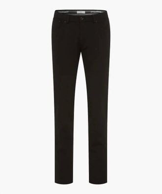 Brax Mens Chuck J Hi Flex Jersey 5-Pocket Pants In Black