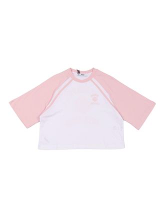 Msgm Boxy Jersey T Shirt Girl
