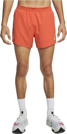 Nike Dri-FIT ADV AeroSwift Shorts Orange Ghost Green CJ7840-804
