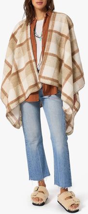 Xirena Wynter Poncho In Fawn
