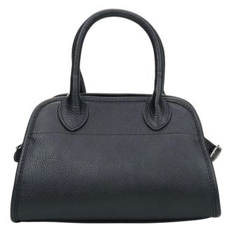 Estro & Luminara Satchel Handbag - female - Estro - Handbags - Black - ONE SIZE - Bags