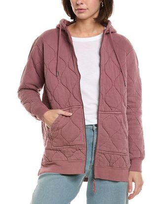 Horizon Horizon Garment-Dyed Onion Quilted French Terry Jacket