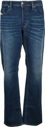 Diesel Blue 1985 Larkee Straight Cotton Elastane Jeans