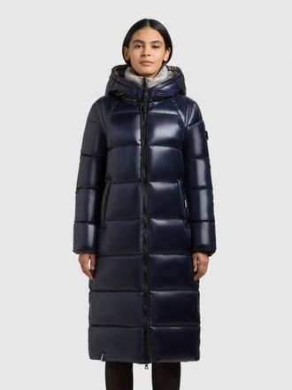 Khujo Steppmantel KHUJO NASHI, Damen, Gr. S (36), midnight blau, Steppware, Obermaterial: 100% Nylon. Futter: 100% Nylon. Wattierung: 100% Polyester, leicht